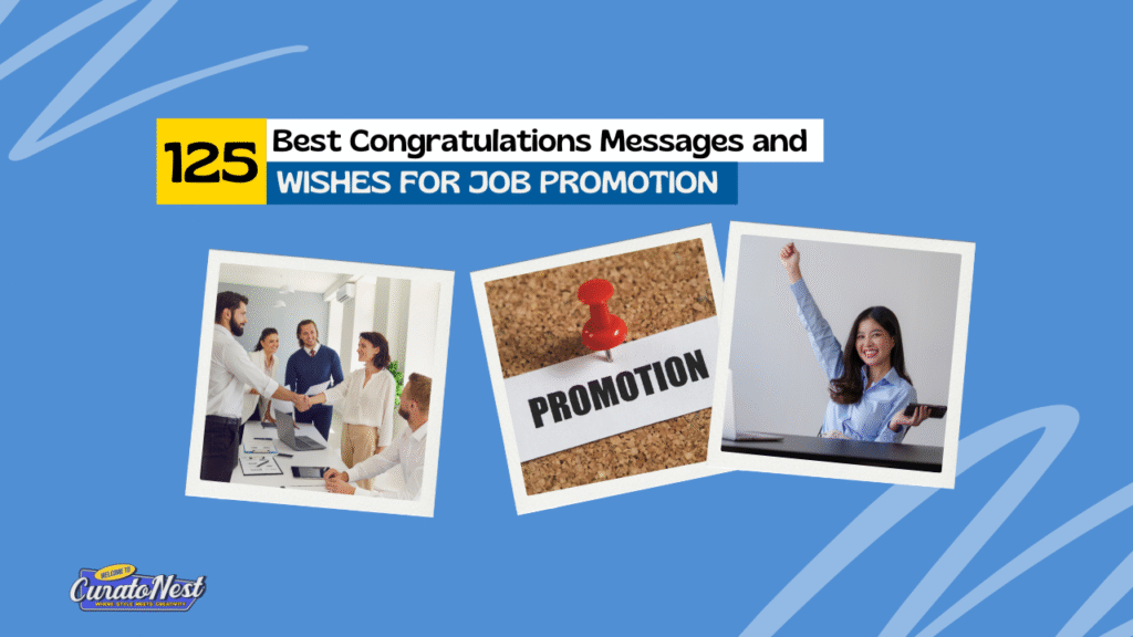 125 Best Congratulations Messages and Wishes for Job Promotion